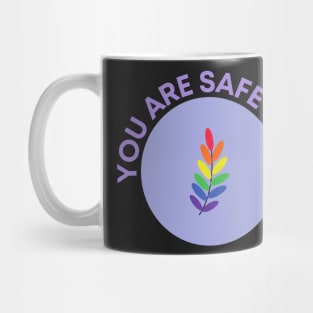 Classic You Are Safe Here Mug